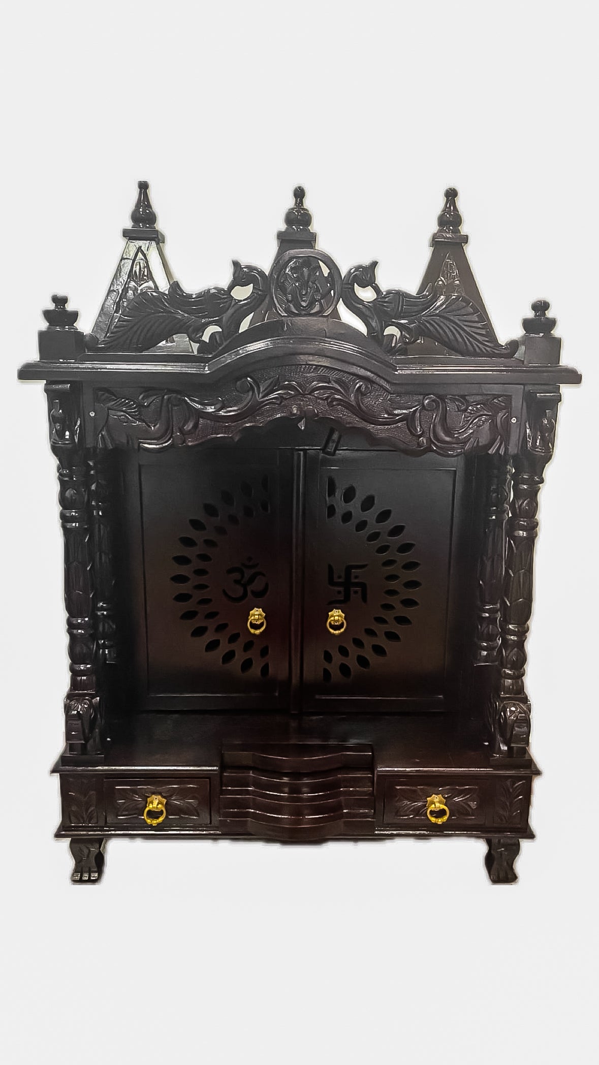 Brown temple 24 X 15